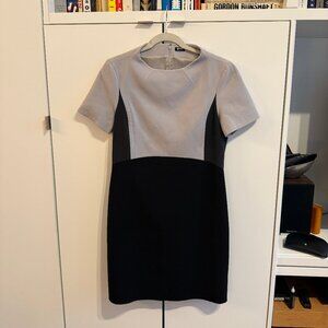 Jil Sander Navy color block dress